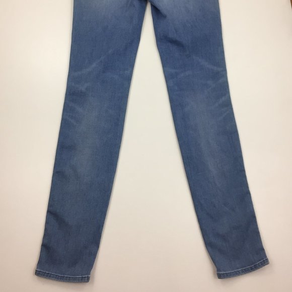 CLOSED Italy Light Wash Organic Cotton C91123 Skinny Pusher Long Jeans - Picture 10 of 10